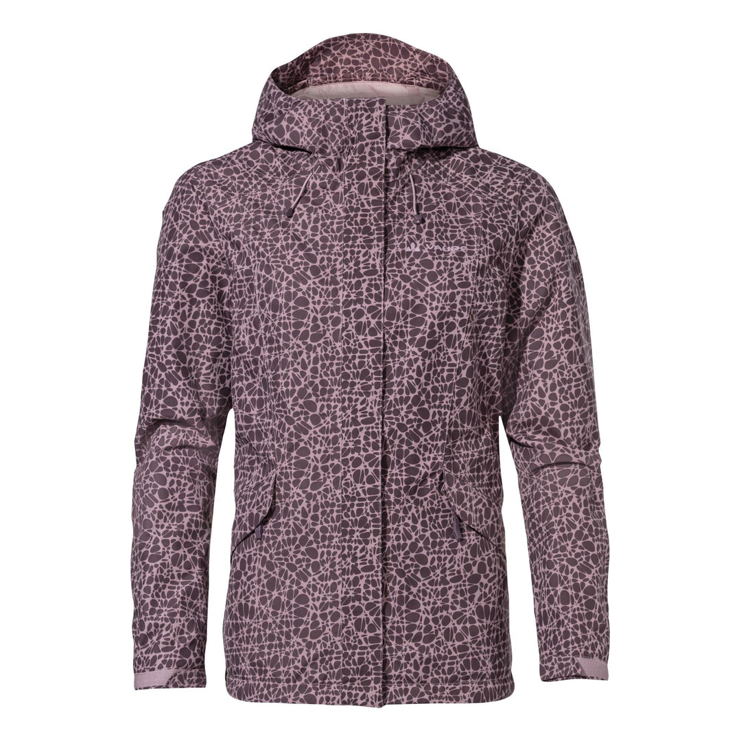 VAUDE Rosemoor - Regenjacke Damen 42 Blackberry, 42 Blackberry
