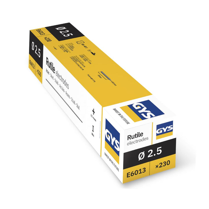 GYS 085039 230 Rutil-Elektroden Stahl, 0 W, 0 V, gelb, 230