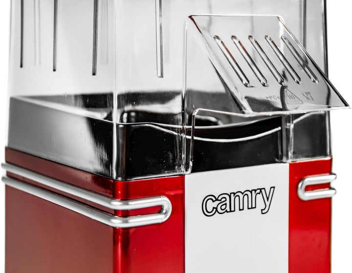 camry Popcorn-Maker, Rot, mehrfarbig,