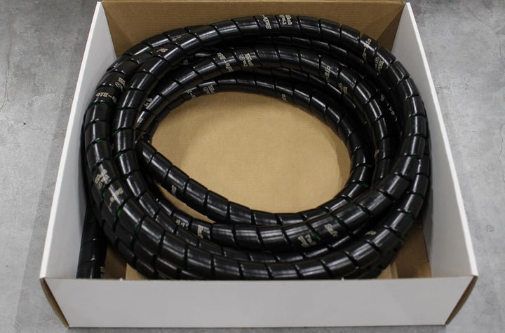 Safe-Spirale Bio Hydraulik Schlauchschutz Spirale Ø 25 mm, Kabelschutzrohr für Hydraulikschlauchschu