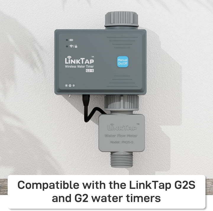 LinkTap Micro-Durchflussmesser - Kompatibel G2S und G2 Wasserzeitschaltuhren, Ideal für Tröpfchenbew