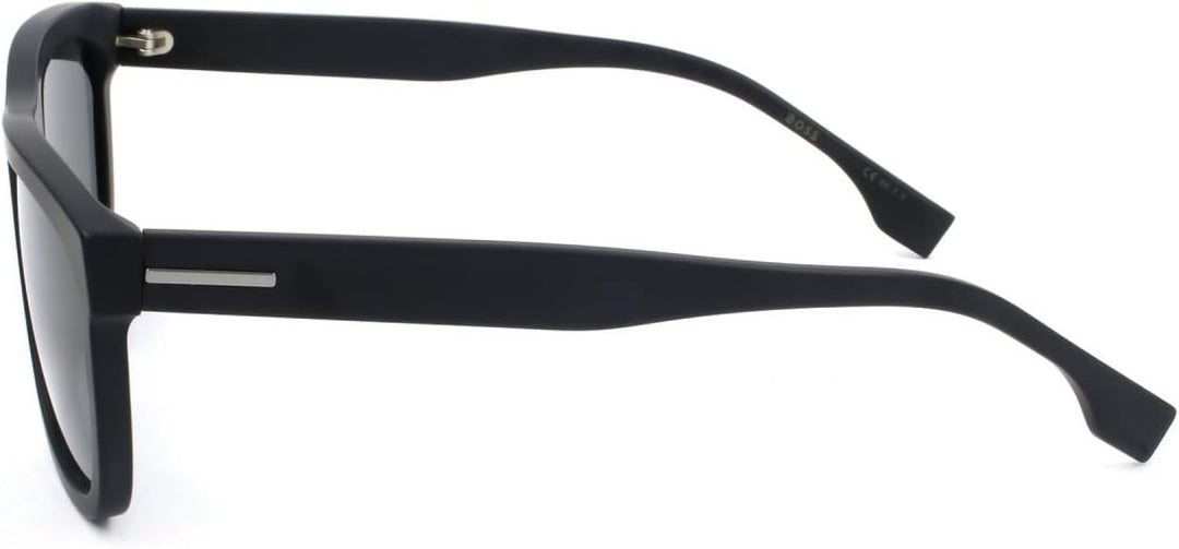 BOSS HUGO 1439/S Brille, Matte Black, 58 für Herren, Mattes Schwarz