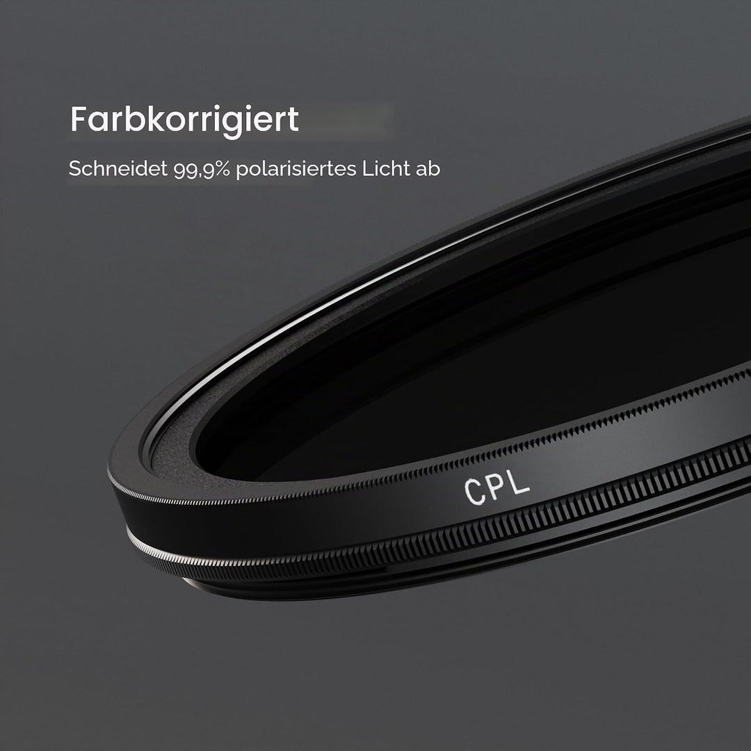 Urth 77 mm Polfilter (Polarisationsfilter) CPL Filter 40.5mm, 40.5mm