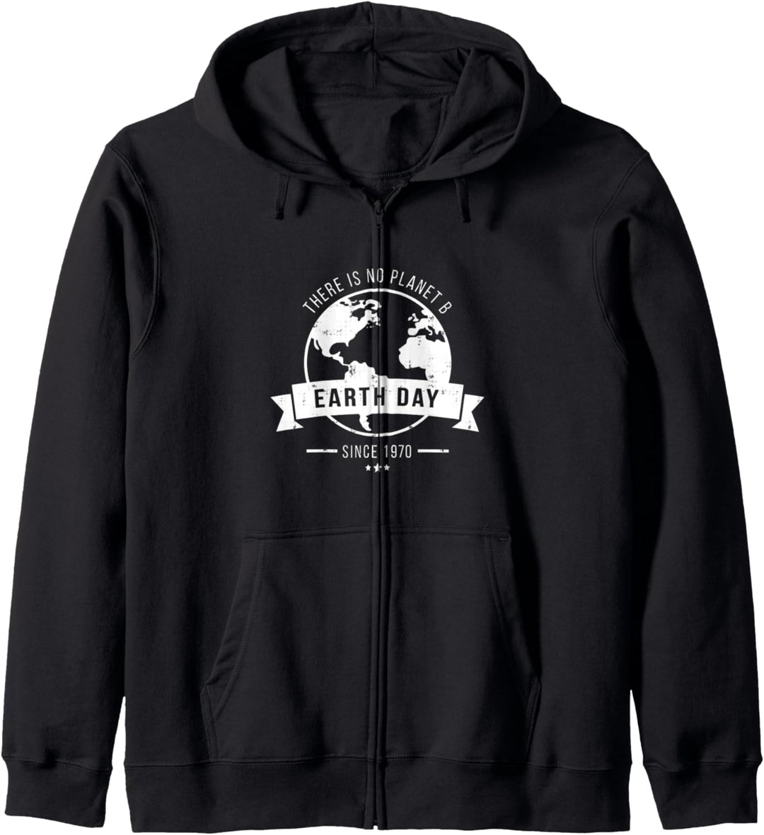 Earth Day Plan B Vintage Kids oder Lehrer Globale Erwärmung Kapuzenjacke