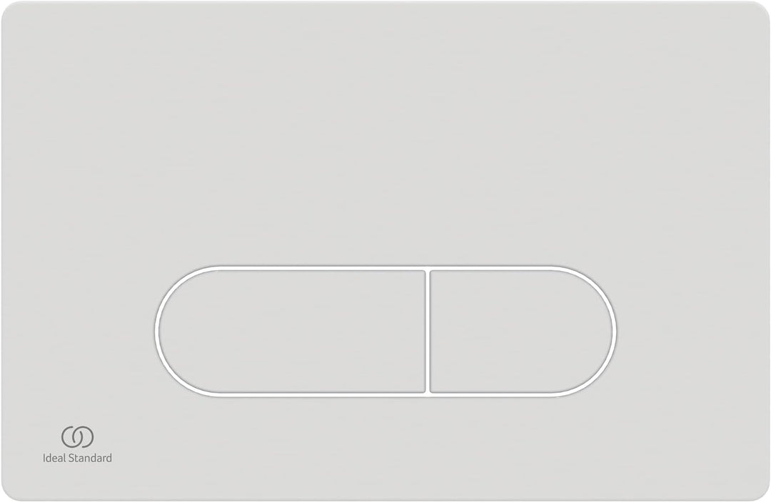 Ideal Standard R0115AC Oleas Betätigungsplatte Oleas M1 Mechanical Toilet Flush Plate - White Weiss,
