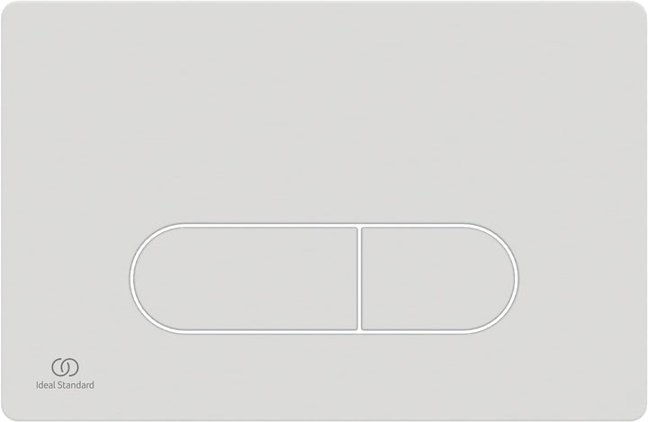 Ideal Standard R0116AC Oleas Betätigungsplatte Oleas P1 Pneumatic Toilet Flush Plate - White Weiss,