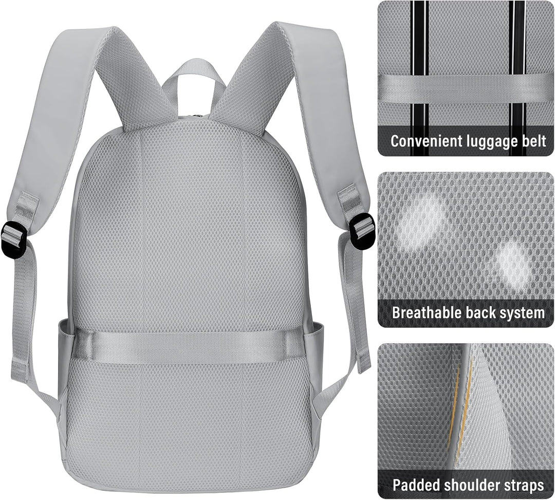 HOMIEE Laptop Rucksack 15,6 Zoll, Rucksack Damen Herren Laptoptasche Backpack Daypacks Rucksack Dame
