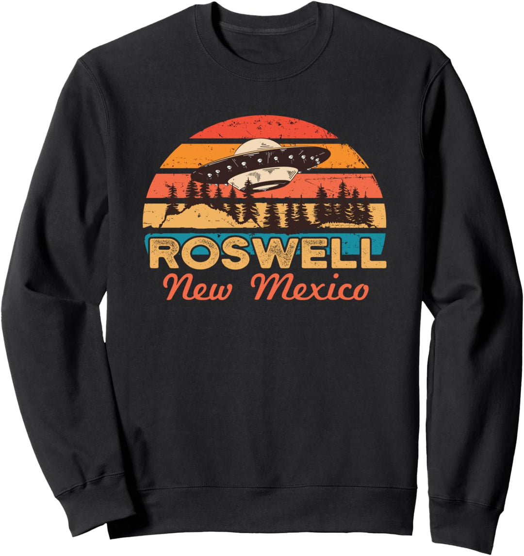 Roswell New Mexico Heimat der Alien Absturzstelle und Vertuschung Sweatshirt