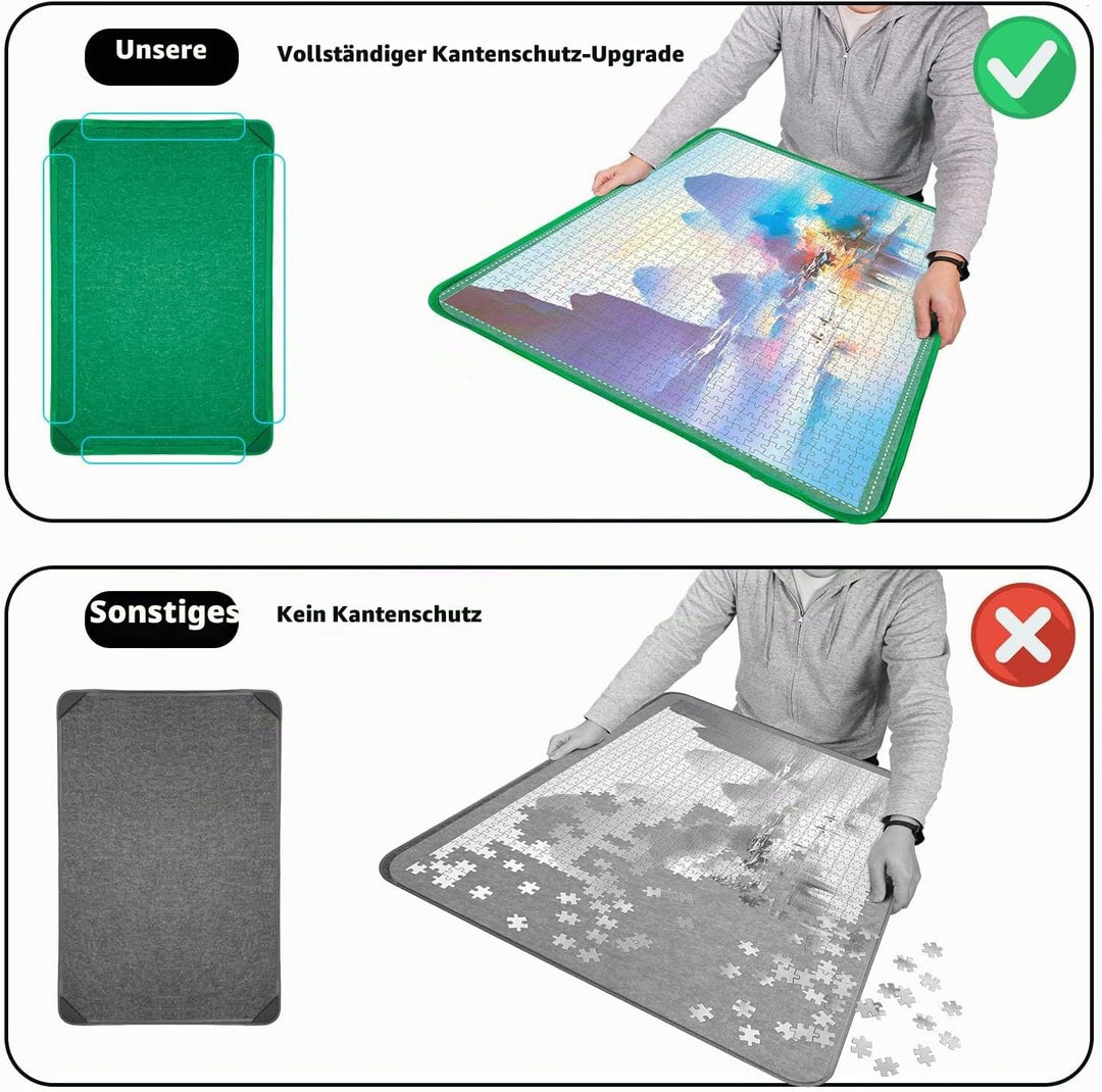 Puzzlematte für 1000 Teile Lagerung, Jigsaw Puzzle Board, Puzzle Storage Board 32 x 22inches, Jigsaw