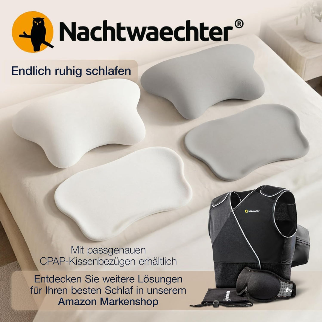 Nachtwaechter Seitenschläfer-Komfort Kissen LINA, CPAP-Kissen, individuell einstellbar