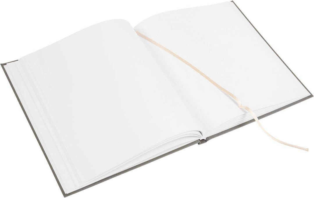 goldbuch Gästebuch Cheers, Fotogästebuch mit 176 weisse Seiten und Lesezeichen, Einband aus Struktur