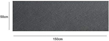 Stoffbook GRAU DEKOFILZ BASTELN SELBSTKLEBEND DIY 150X50CM FILZSTOFF KLEBEFILZ, B791 (grau) Grau 150