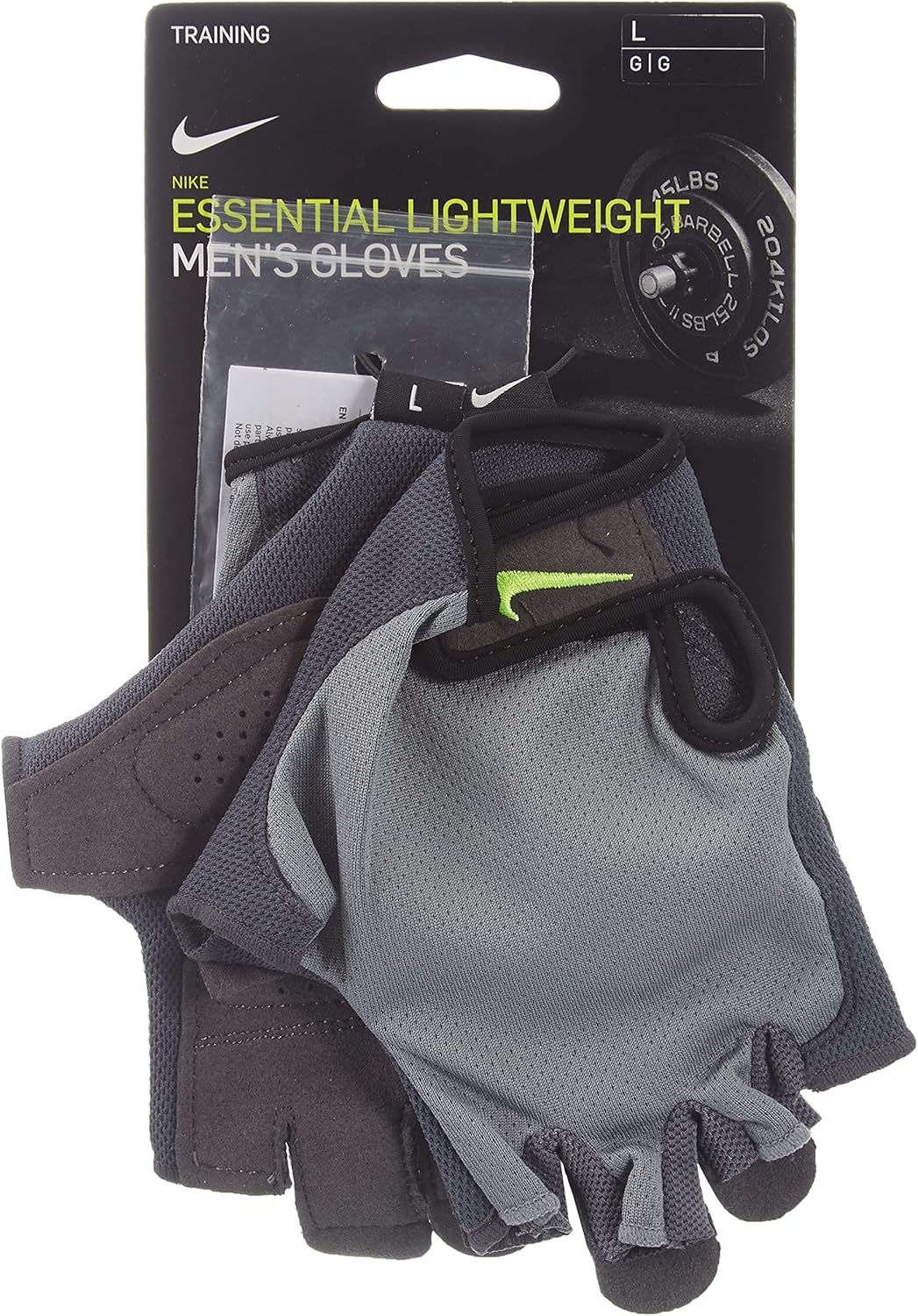 Nike Men's Gloves L grey, L grey