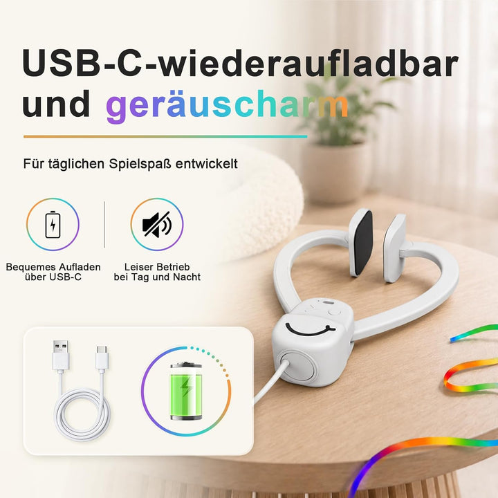 Interaktives Katzenspielzeug für Türrahmen, Automatisches Elektrisches Angelspielzeug mit 3 Ersatzan