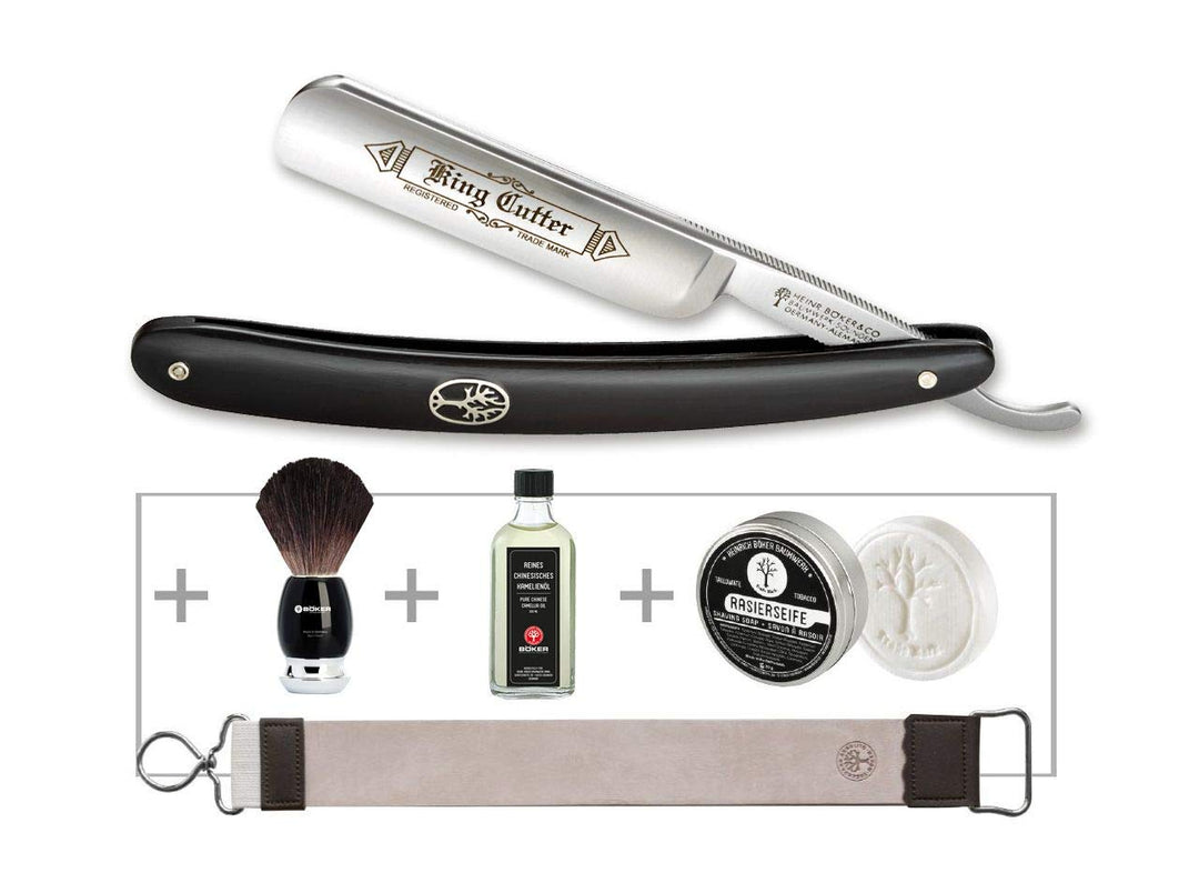 Böker Manufaktur Solingen Rasur Set, Schwarz, One Size