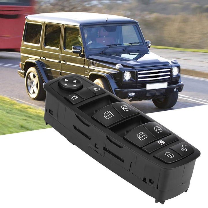 Hauptfensterheberschalter Vorne Links Fahrerseite Ersatz für Mercedes Benz A B GL ML R Klasse W169 W