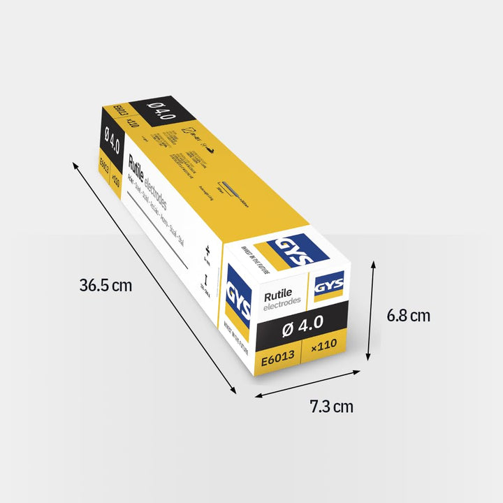 GYS 085053 110 Rutil-Elektroden Stahl, 0 W, 0 V Single, Single