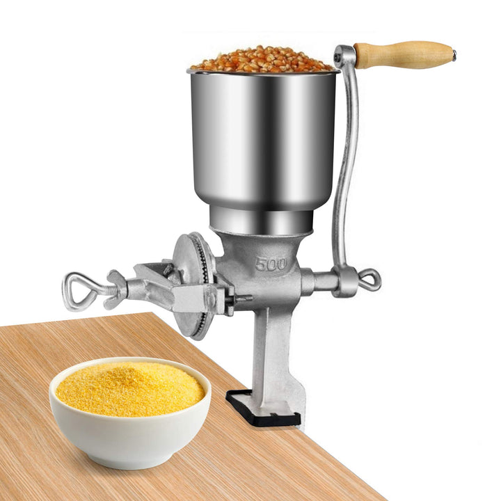 Manuelle Mühlen Getreidemühle Manuelle Gusseisen Desktop-Bohnenmühle Kaffeemühle Handbohnenmühle Get