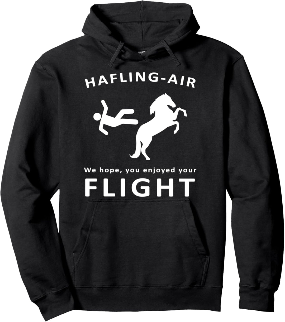 Haflinger Pferd Design mit witzigem Pferdespruch für Reiter Pullover Hoodie