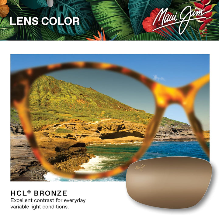 Maui Jim Unisex Ho'okipa Gafas de sol Einheitsgrösse Smoky Grau, Einheitsgrösse Smoky Grau