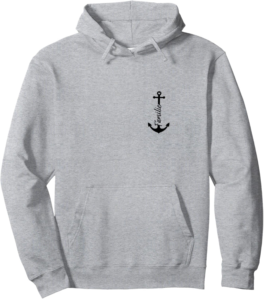 Familie: Mein Anker - Geschenk für Familienmenschen Pullover Hoodie