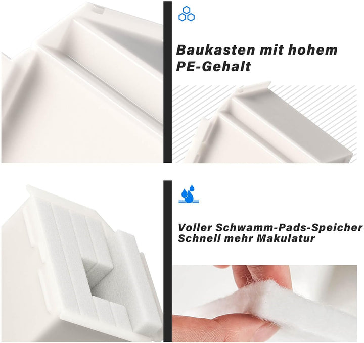 Ersatz-Resttintenkissen mit Reset-Software für Ecotank-Drucker ET-4800 ET-2820 ET-2720 ET-2871 ET-47