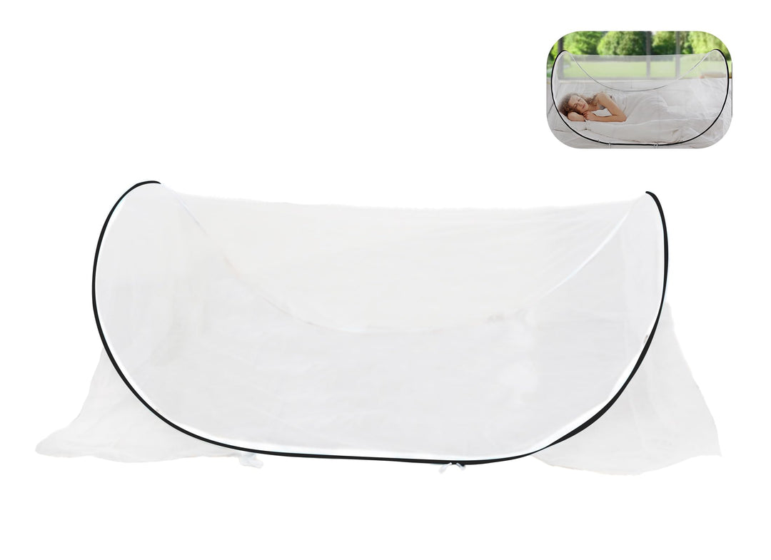 Gugxiom Foldable Mosquito Net, Moskitonetz Up for Single Bed, Portable Reise Moskitonetz, Mosquito N