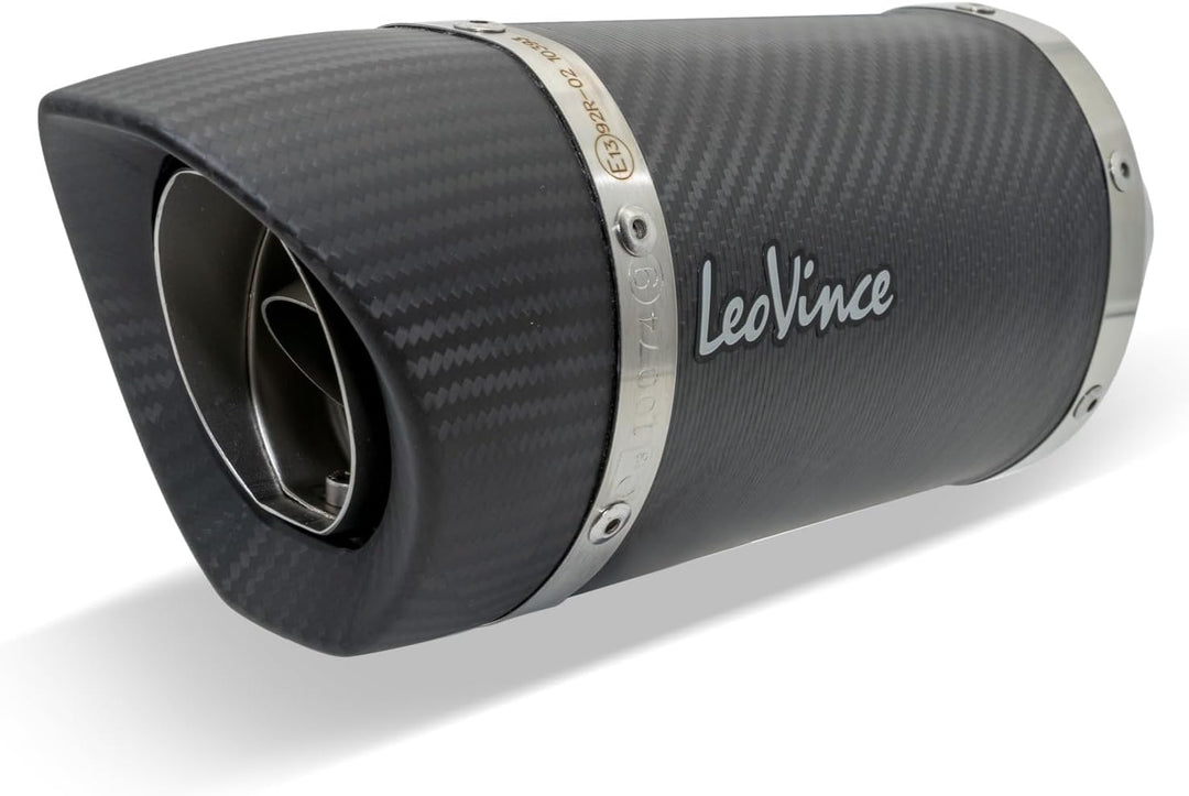 Endschalldämpfer/Auspuffanlage LeoVince SLIP-ON SBK LV PRO, Carbon für KTM Duke 125 / RC 125 / Duke