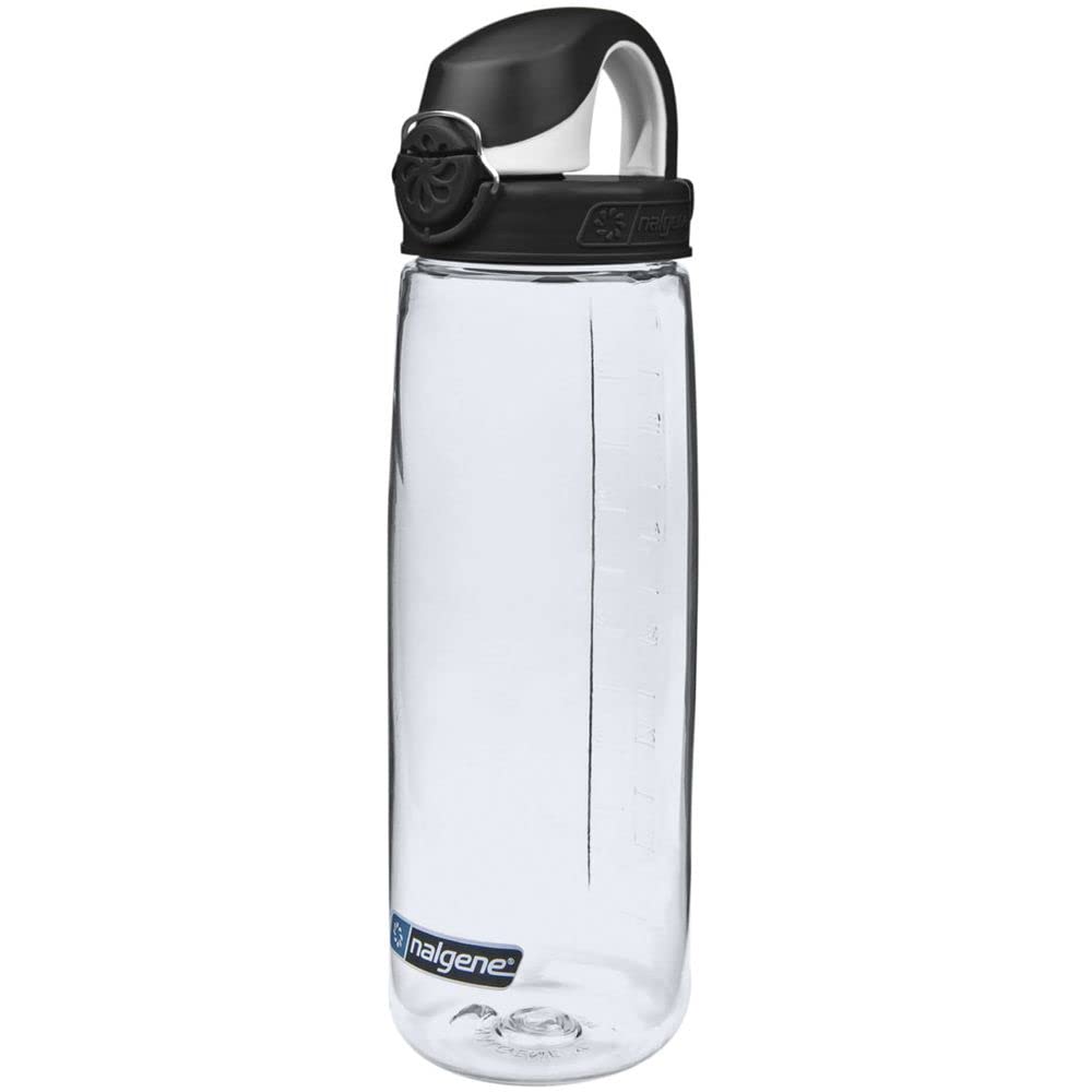 Nalgene OTF Sustain Trinkflaschen Transparent/Schwarz 0,65 L, Transparent/Schwarz