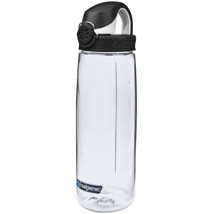 Nalgene OTF Sustain Trinkflaschen Transparent/Schwarz 0,65 L, Transparent/Schwarz