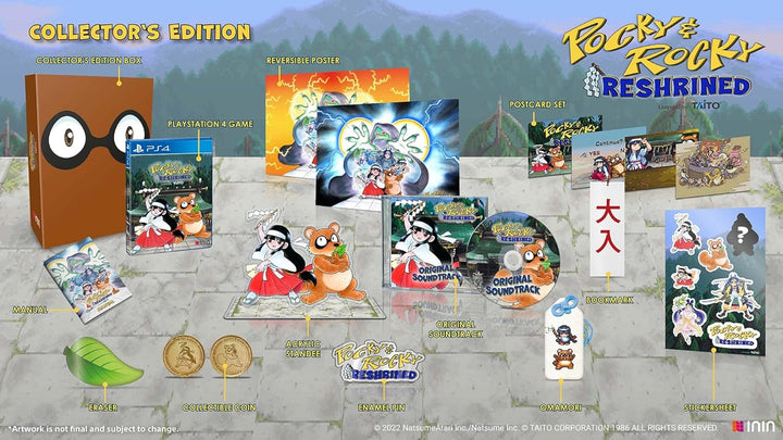 Pocky & Rocky Reshrined Collector’s Edition - [PlayStation 4] - LIMITED, PlayStation 4