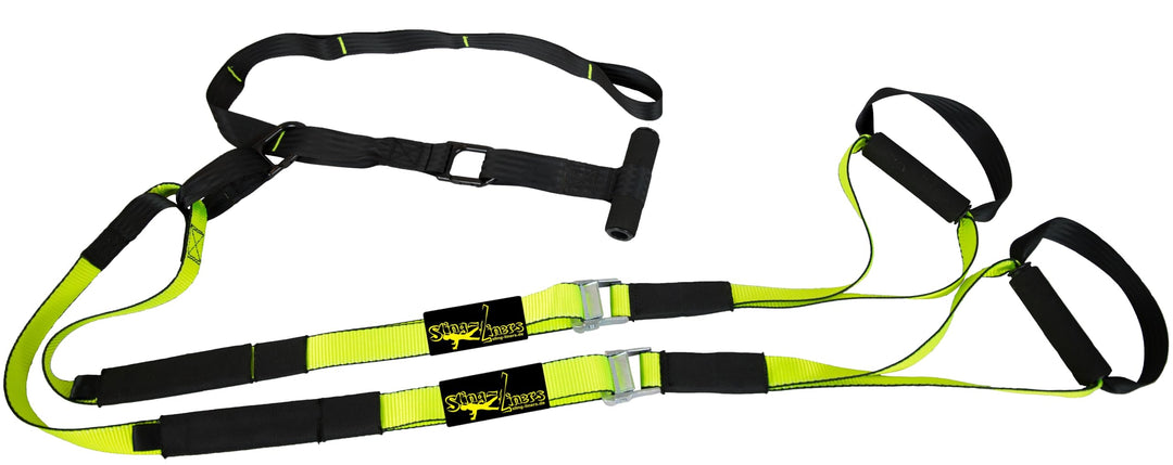 Premium Sling-Trainer/Schlingentrainer mit Tür-Anker/In- & Outdoor/Made-in-Germany