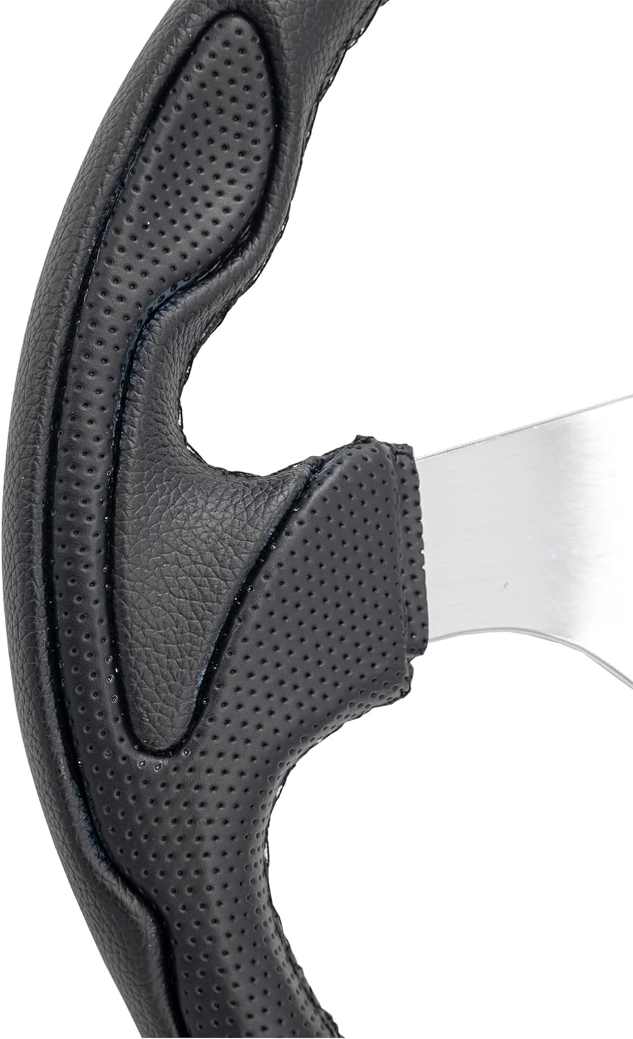 Simoni Racing INT330/P Interlagos Universal Steering Wheel, Schwarz