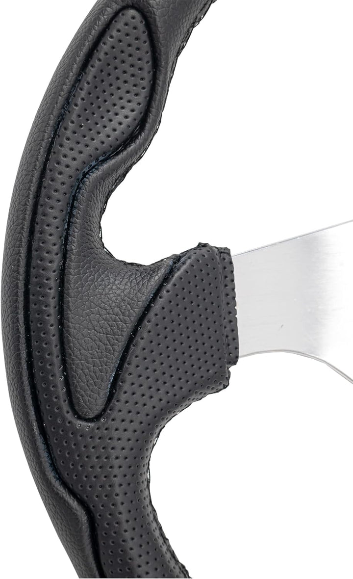 Simoni Racing INT330/P Interlagos Universal Steering Wheel, Schwarz