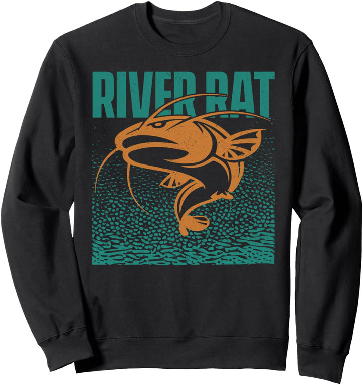 Wels Raubfisch Fischen - Angler Wels Sweatshirt
