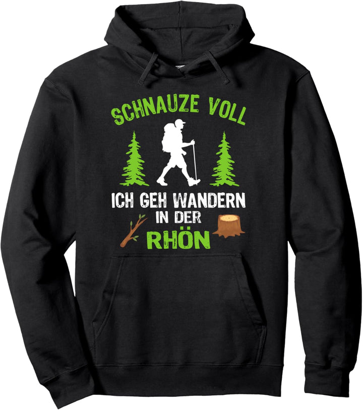 Lustiges Rhön Wandern Design Rhön Pullover Hoodie