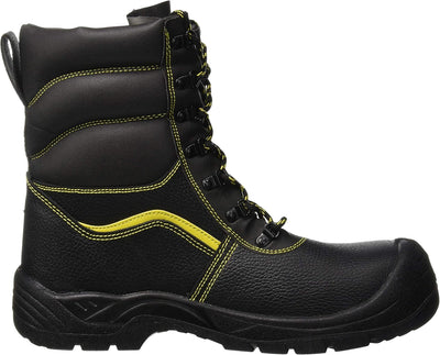 Portwest Steelite Fellgefütterter Sicherheitsstiefel S3 CI, Grösse: 48, Farbe: Schwarz, FW05BKR48 48