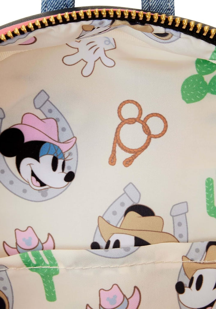 Loungefly Disney Western Mickey Mouse Mini Backpack | Mickey Mouse Bags & Backpacks Standard, Standa