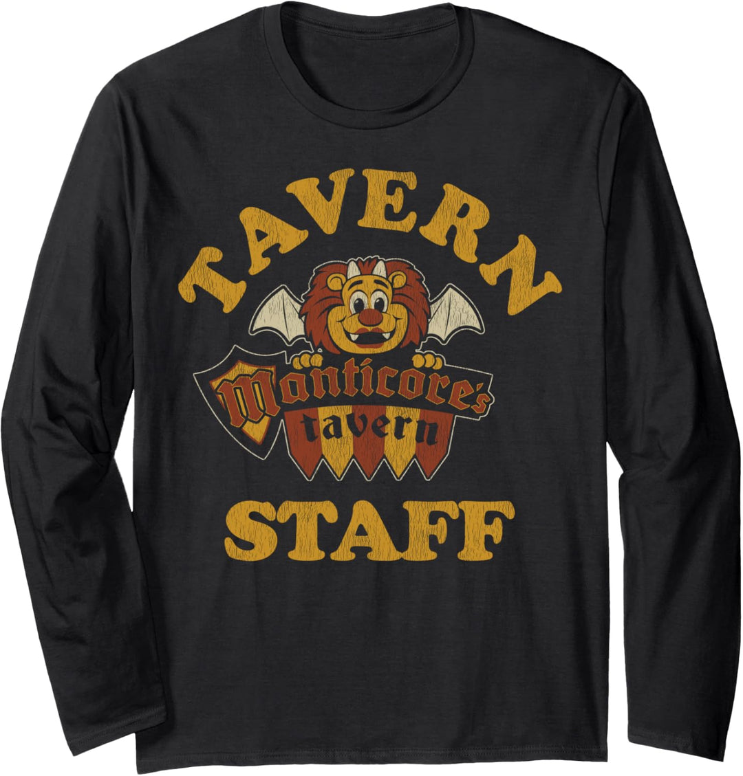 Disney Pixar Onward Manticore's Tavern Staff Langarmshirt
