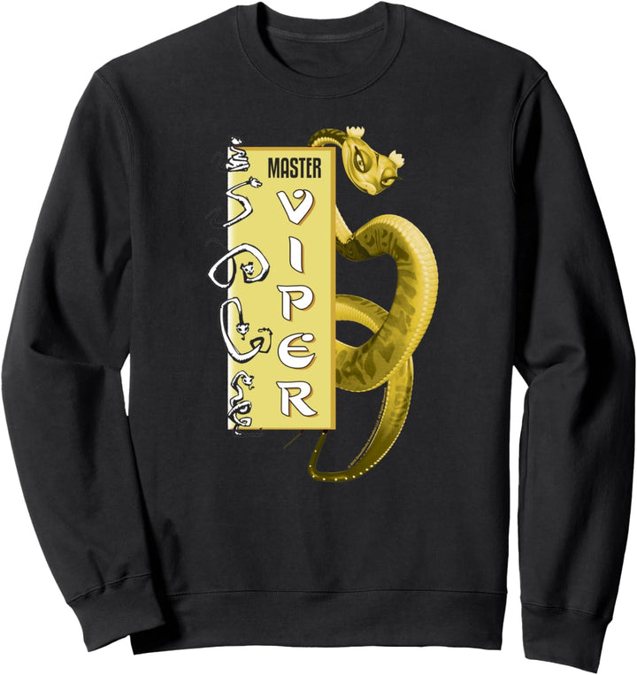 Kung Fu Panda Master Viper Action Pose Banner Sweatshirt