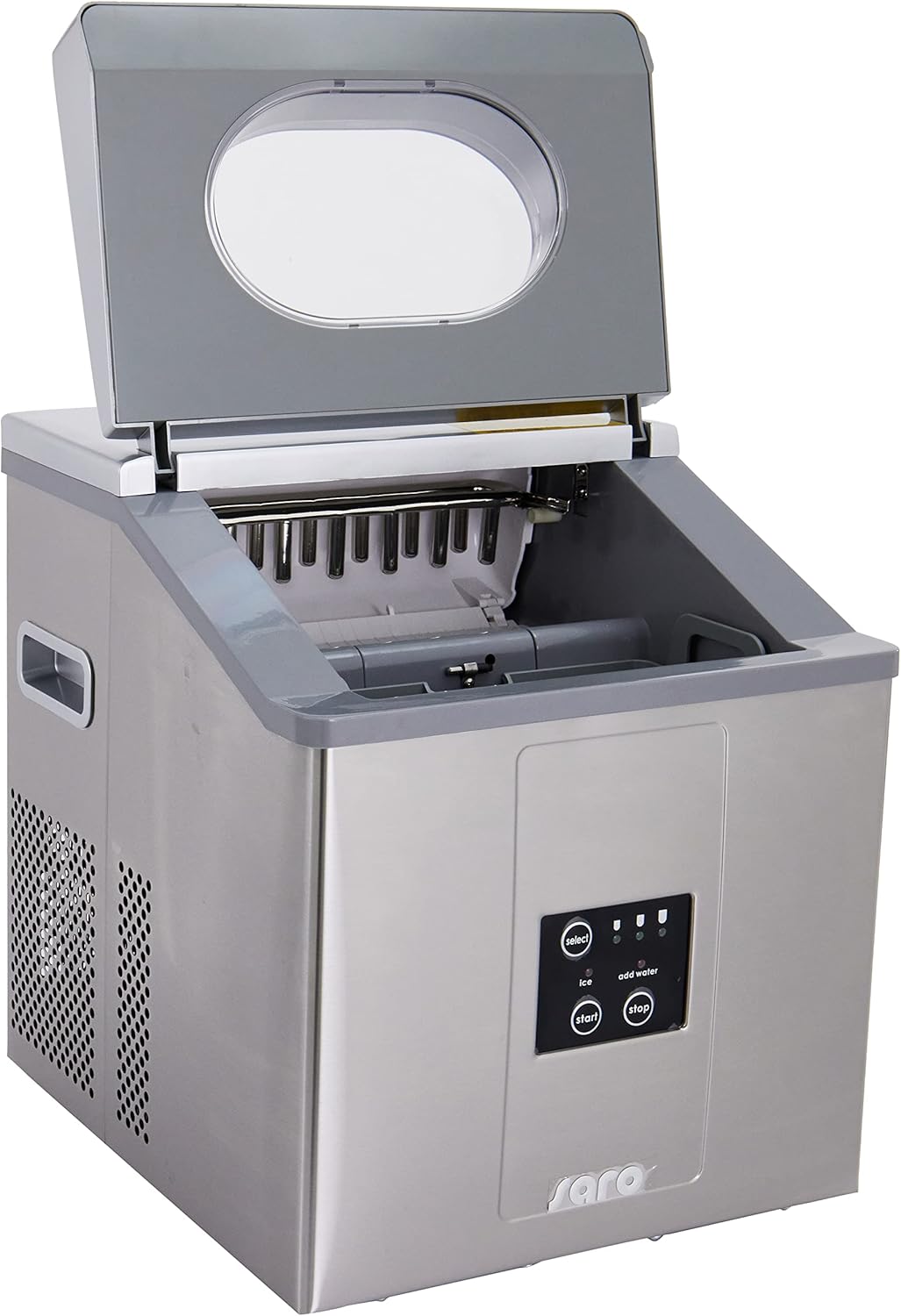 Saro EB 15 Eiswürfelbereiter/15 kg/24 h/230 V/1 Ph/0,16 kW/3 Eiswürfelgrössen, Single