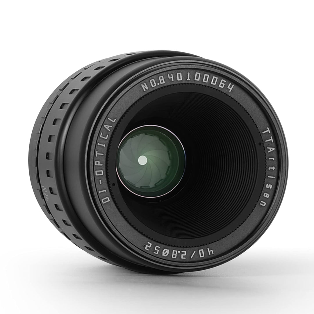TTARTISAN 40mm F2.8 Makroobjektiv APS-C MF für Fuji X Mount Kameras X-A1 X-A10 X-M1 X-M2 X-H1 X-T1 X