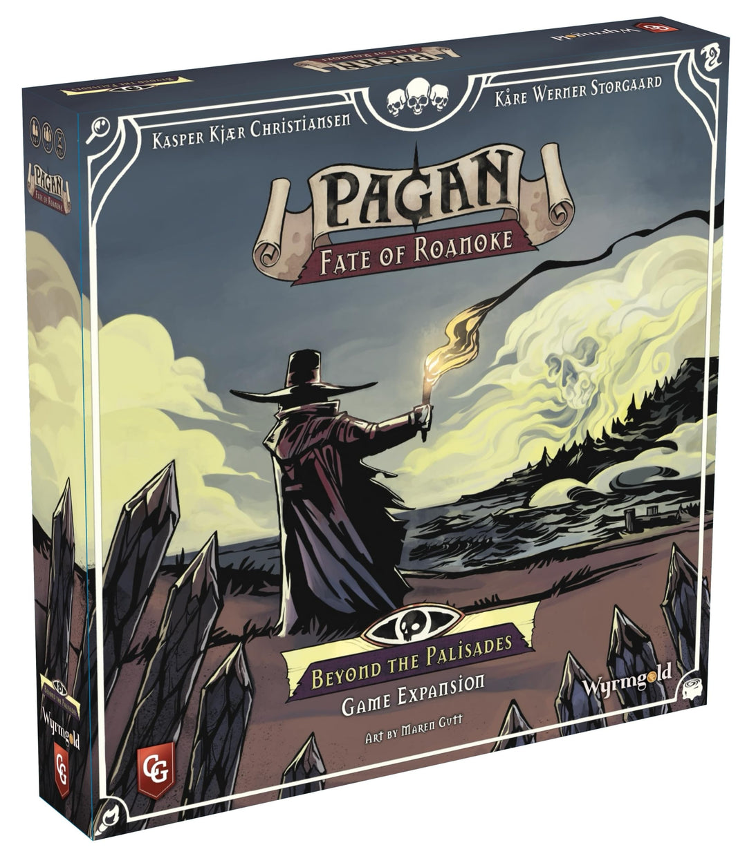 Capstone Games Pagan: Fate of Roanoke – Beyond The Palisades Expansion | New Gloom & Cleanse Mechani