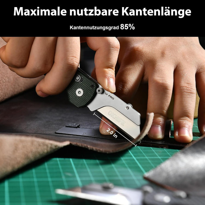 OKNIFE U1 Pro Multifunktionsmesser – Klappbares Universalmesser mit Klappschraubendreher, Schnellwec