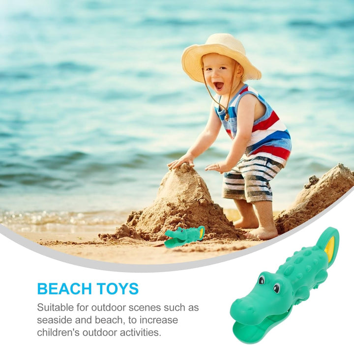 HEMOTON Sand Snapper Krokodil Sandzange Für Kinder Wasser/Sandspielzeug Strandspielzeug, Schneeballm