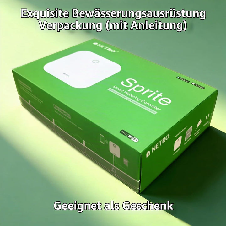 Netro Smart-Sprinkler-Controller, Wireless-LAN, Wetter Aware, Remote Access, 6 Zone, Kompatibel mit