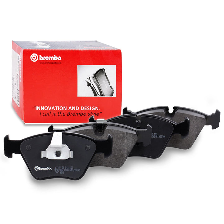 Brembo P 06 043 Bremsbelagsatz, Scheibenbremse - (4-teilig)