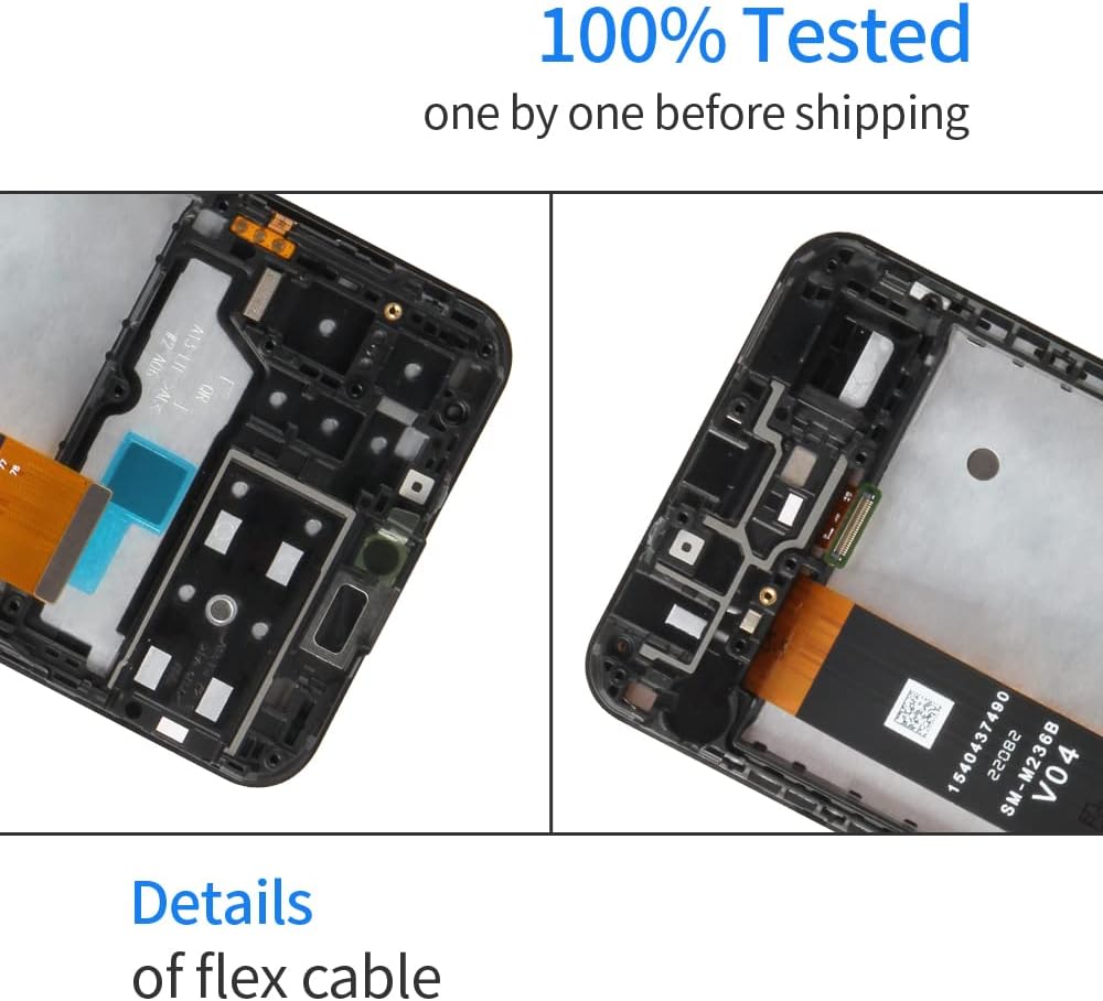 Für Samsung Galaxy A13 4G LCD Bildschirm Ersatz SM-A135F Display mit Rahmen SM-A135F/DS Touch Digiti