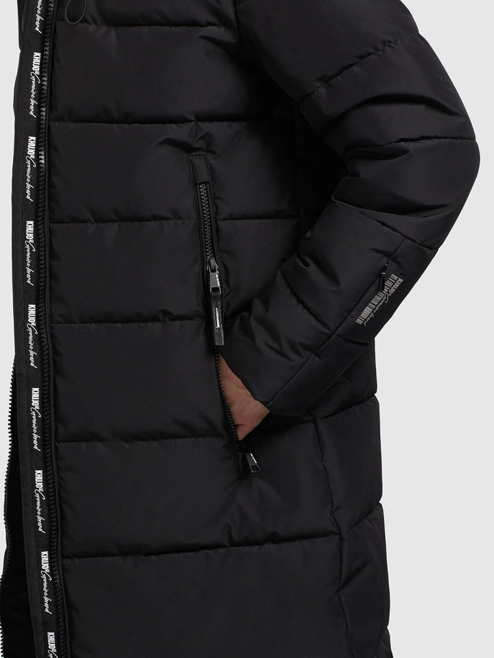 khujo - Damen - Wintermantel - Jilias 4 S 200 Black, S 200 Black