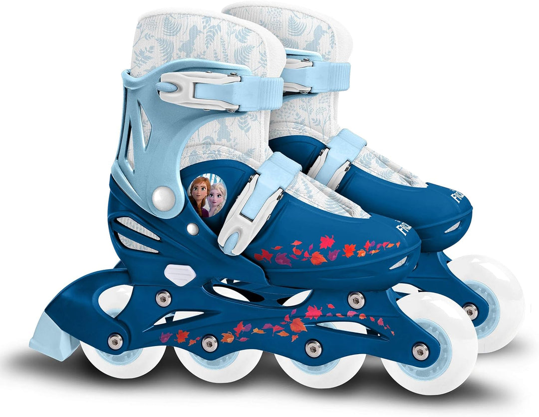 STAMP - ROLLERS INLINES / TRISKATES Einstellbar 2 in 1 FROZEN 2 30-33 Blau, FROZEN 2 30-33 Blau